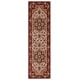preview thumbnail 16 of 27, SAFAVIEH Handmade Classic Fae Traditional Oriental Wool Rug 2'3" x 12' Runner - Light Gold/Red - Runner