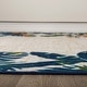 preview thumbnail 18 of 30, Contemporary Floral Border Indoor/Outdoor Area Rug