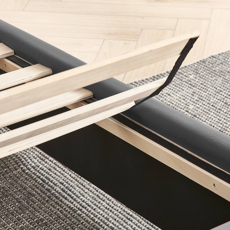 King Size Upholstered Bed Frame with Velvet Fabric