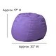 preview thumbnail 55 of 54, Small Refillable Bean Bag Chair for Kids and Teens