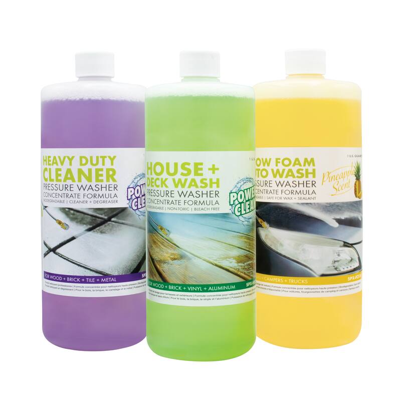 Pressure Washer Concentrate Trio - 32oz - 32oz