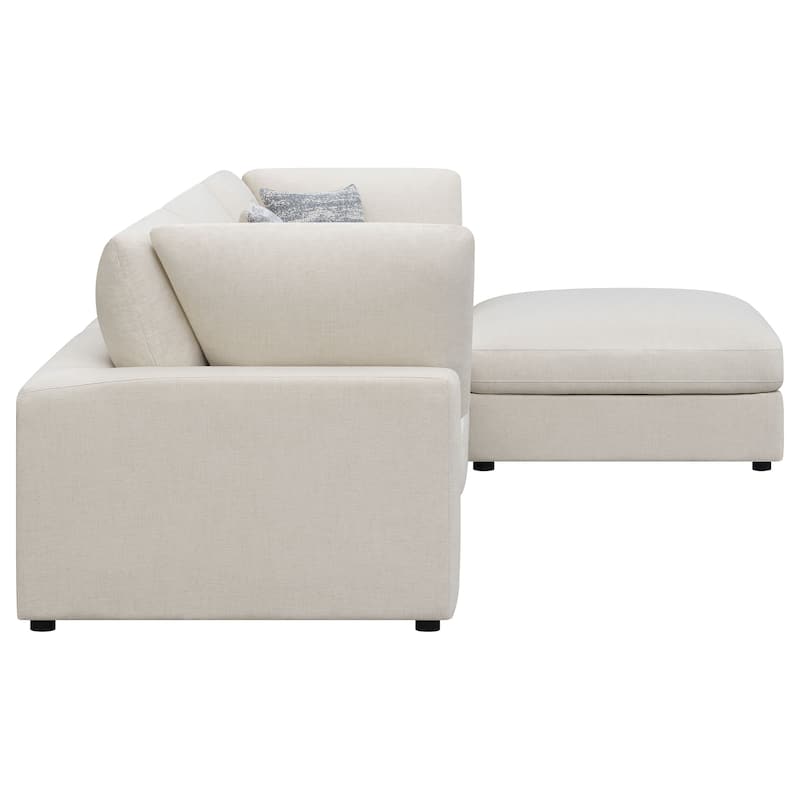 Serene 4-piece Upholstered Modular Sectional Sofa