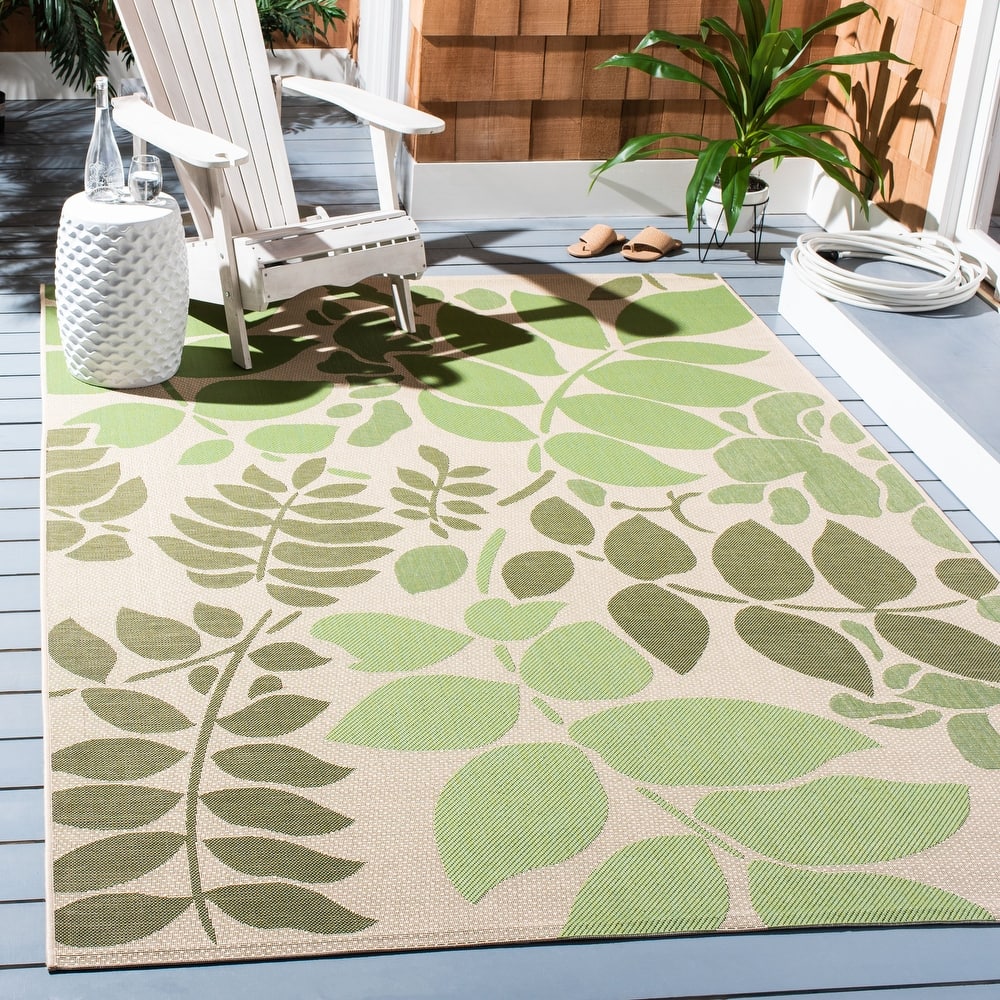 SAFAVIEH Courtyard Carme Indoor/ Outdoor Waterproof Patio Backyard Rug