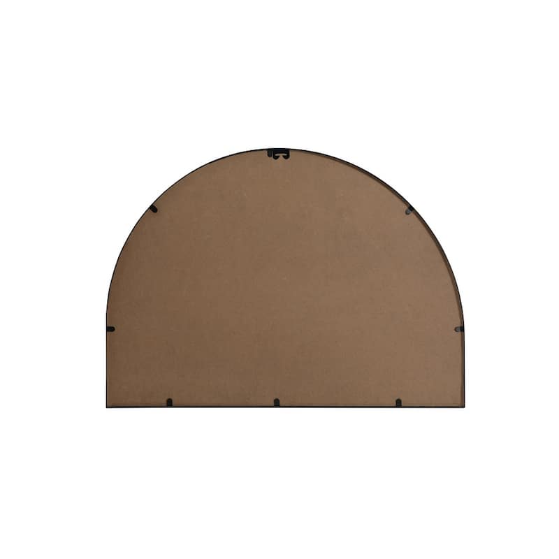 Indigo Home Metal Frame Arch Mirror 33x24 Inch