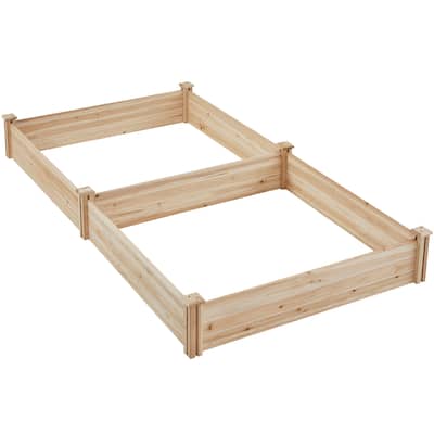 Yaheetech Wooden Raised Garden Bed Greenhouse Planter