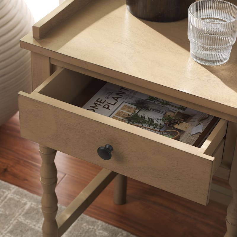 SAFAVIEH Astaroth Accent Table - 19"W x 16"D x 28"H