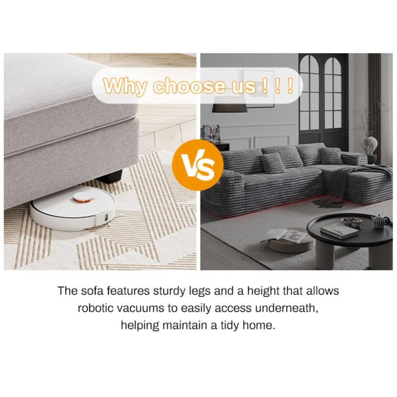 8PCS Modular Flexible Combination Sectional