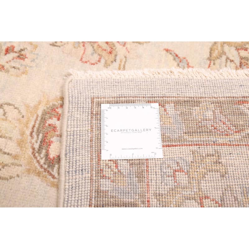 ECARPETGALLERY Hand-knotted Jamshidpour Light Grey Wool Rug - 8'0 x 9'10