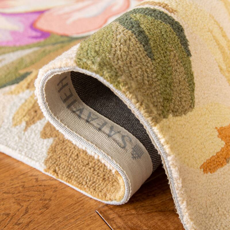 SAFAVIEH Handmade Chelsea Terraza French Country Wool Rug