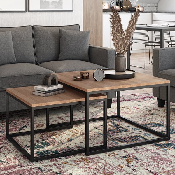 CorLiving Square Nesting Coffee Table On Sale Bed Bath & Beyond