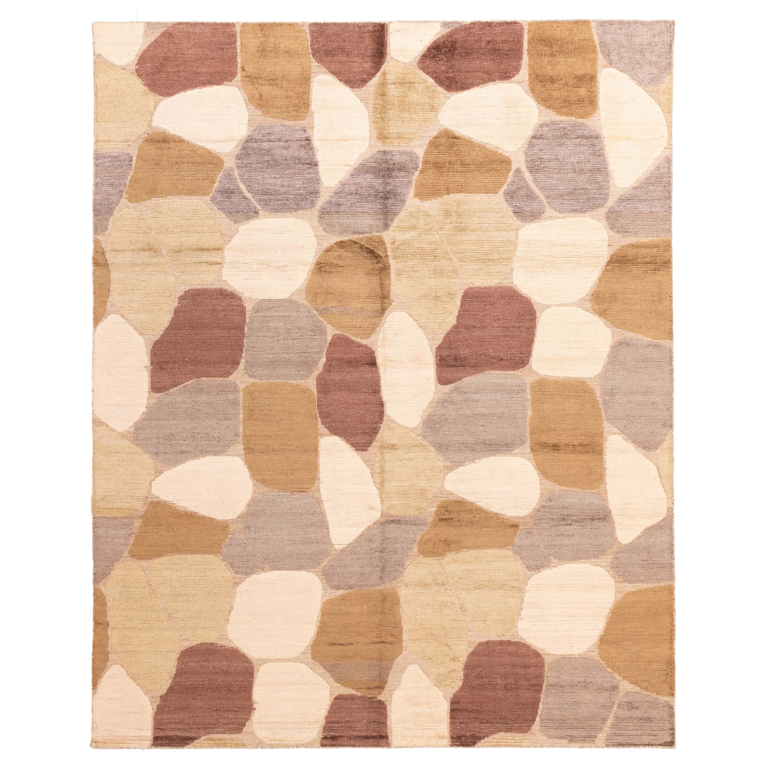 ECARPETGALLERY Hand-knotted Tangier Ivory Wool Rug - 8'2 x 10'0