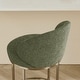 preview thumbnail 4 of 51, Spruce & Spring Chloe Upholstered Swivel Counter Bar Stool with Metal Frame and Arched Back