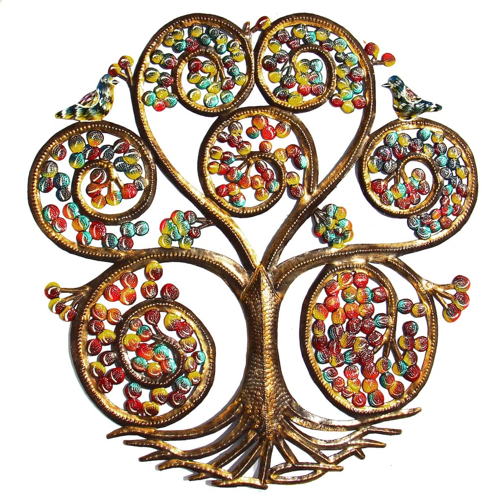 Handmade Spiral Tree of Life (Haiti)