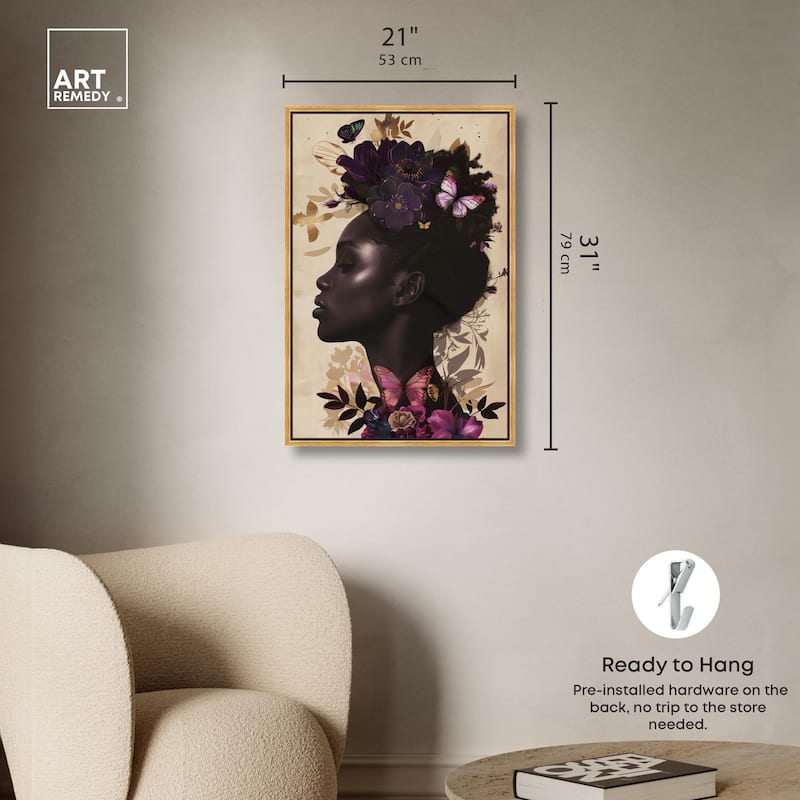 Butterfly Passion Canvas by Art Remedy