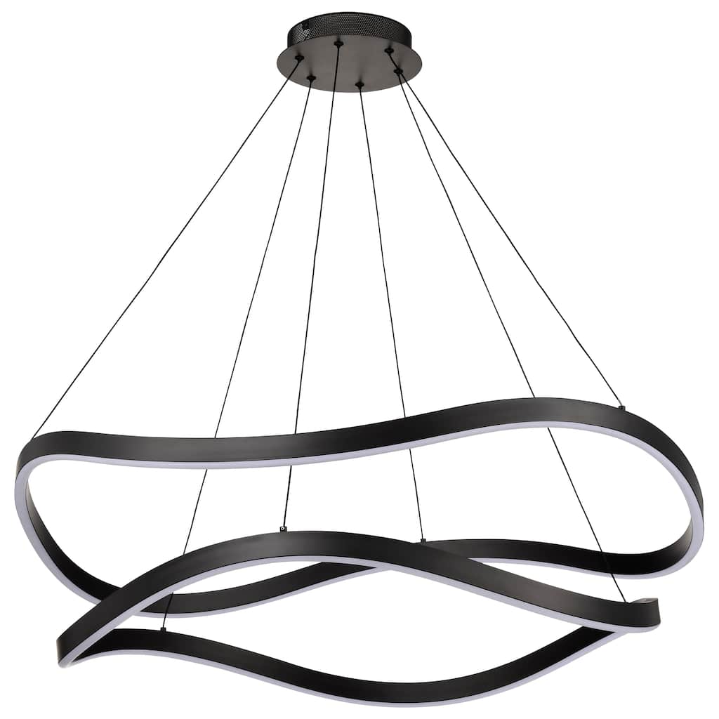 Sylas 36 Inch LED Pendant Matte Black Finish - Matte Black