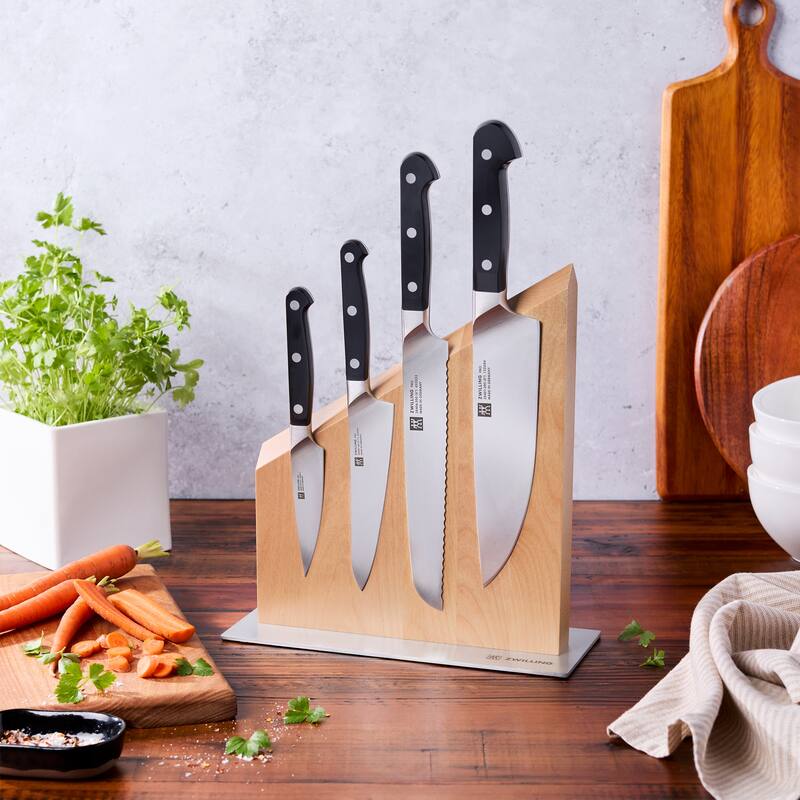 ZWILLING Pro RCF 5-pc Magnetic Knife Block Set