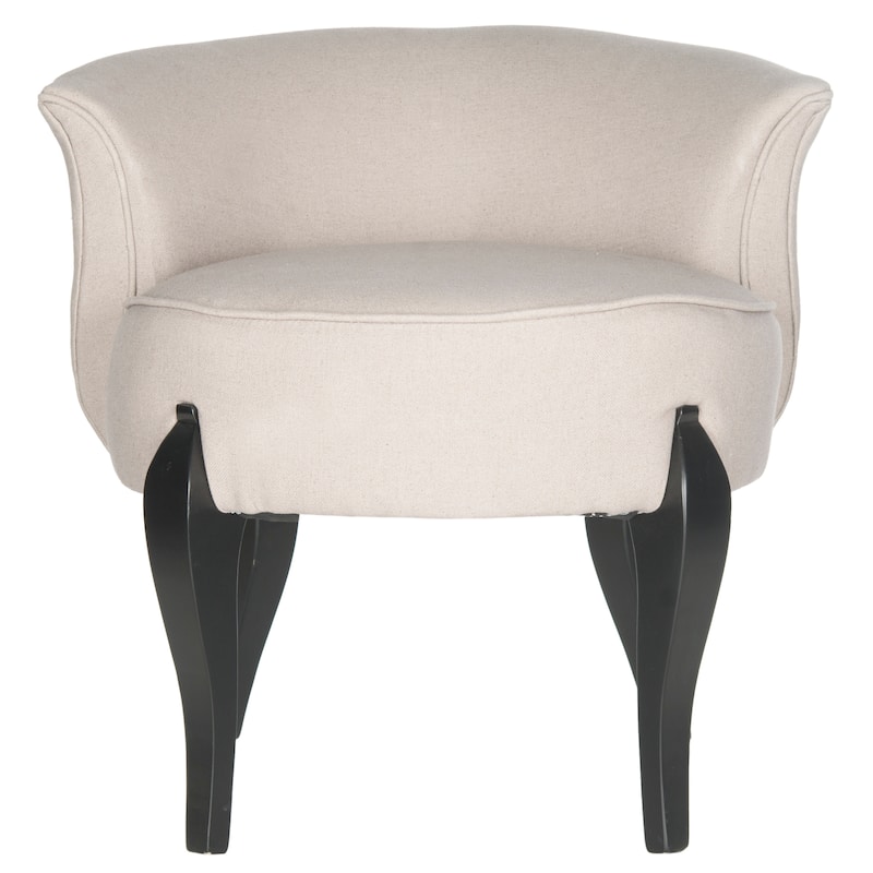 SAFAVIEH Evita Petite Vanity Chair - 23Wx25Dx22H - Taupe