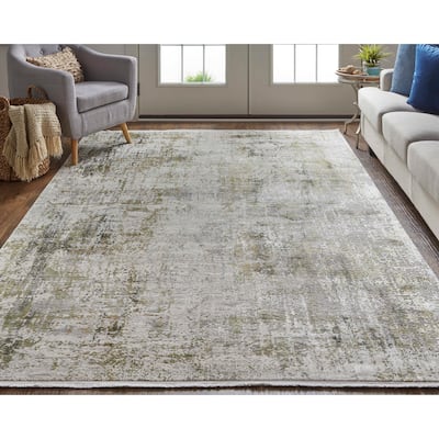 Grand Bazaar Lindstra Machine Made Abstract Modern Area Rug