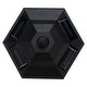 preview thumbnail 12 of 12, Glitzhome Set of 2 74"H Solar Three Head Street Light with Planter Pot Pathway Lamp