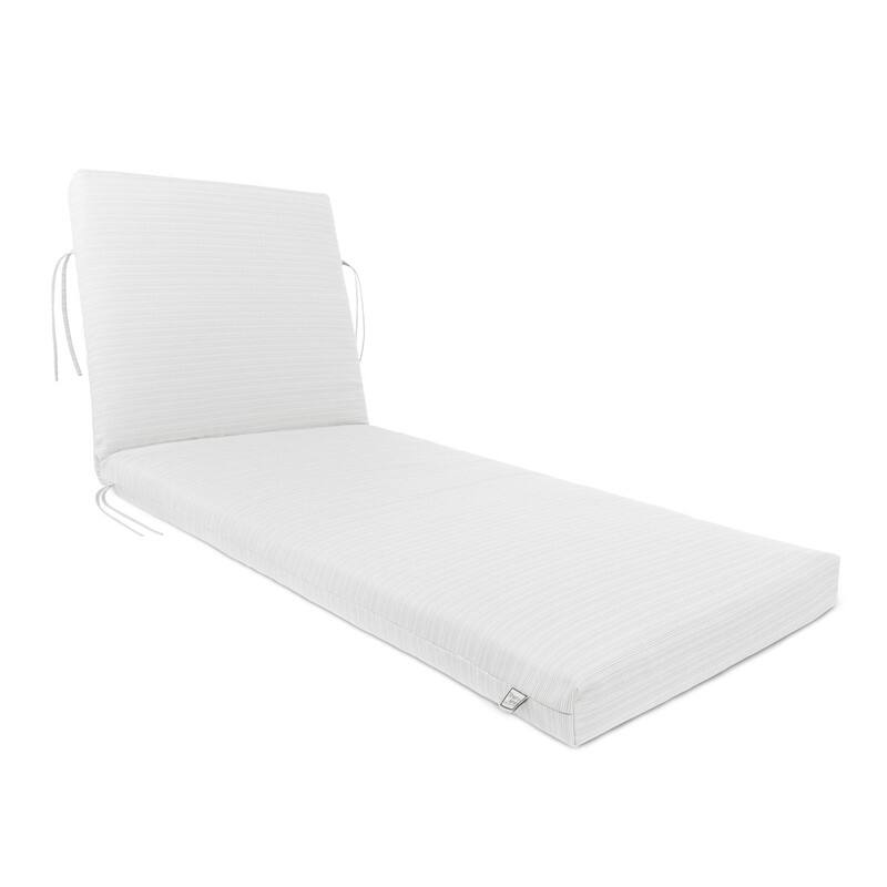 Sherry Kline Island Breeze Reversible Chaise Lounge 24"x72" - Eggshell