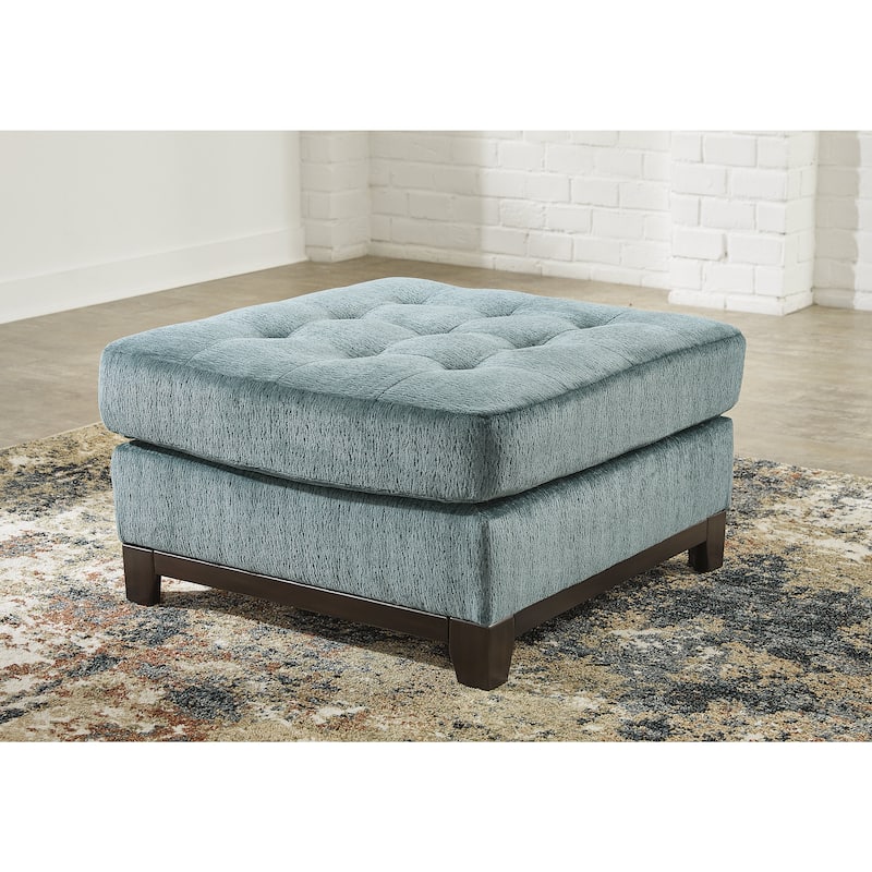 Signature Design by Ashley Laylabrook Oversized Accent Ottoman - Teal