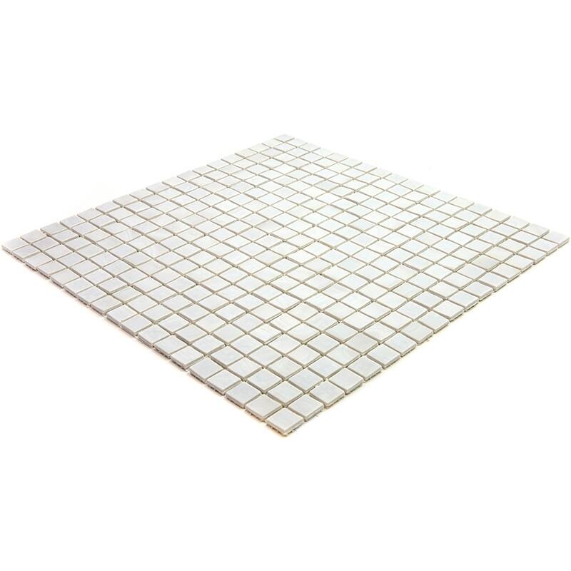 Apollo tile 12" x 12" Skosh Glossy Dolphine Gray Glass Tile (18.69 sq ft/case) - 20 Pack
