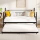 preview thumbnail 21 of 20, VECELO Twin Trundle Bed Frame Only