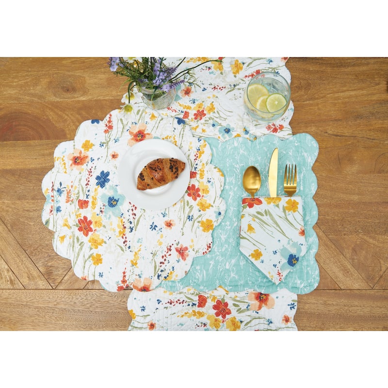 Sheila Round Placemats Set of 6, 17"