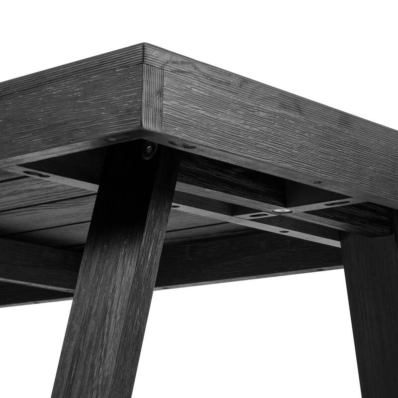 Plank and Beam 72" Classic Dining Table and Benches Set