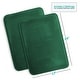 preview thumbnail 37 of 153, Empyrean Ultra Soft Plush Bathroom Rug - Non-Slip, Velvet, Memory Foam Bath Mat - Set of 2