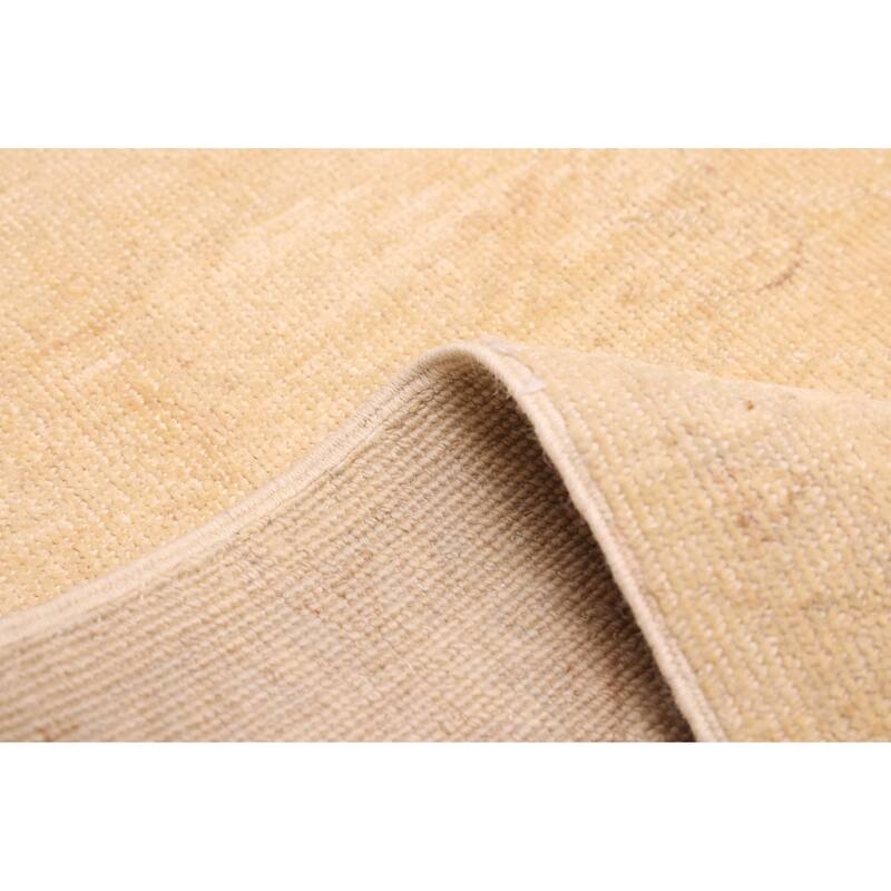 ECARPETGALLERY Hand-knotted Chobi Finest Cream Wool Rug - 5'1 x 6'8