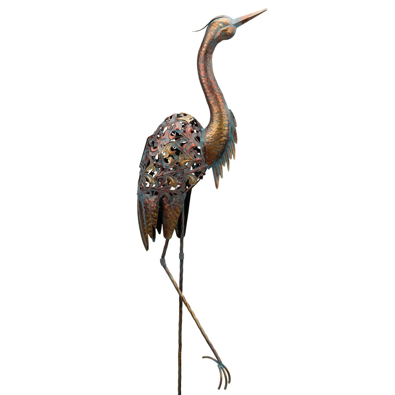 Solar bird stake on sale