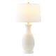 preview thumbnail 10 of 12, SAFAVIEH Lighting Bentlee Grey 30-inch LED Table Lamp (Set of 2) - 15"W x 15"D x 30"H