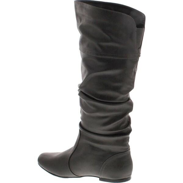 corie slouchy flat boot