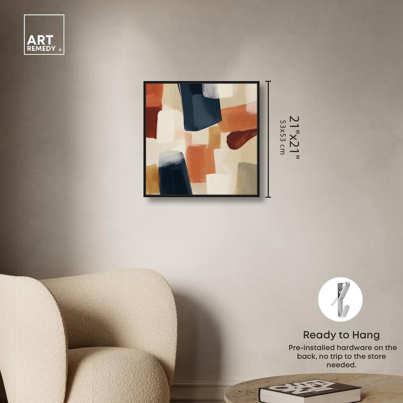 Sienna Shift Canvas by Art Remedy