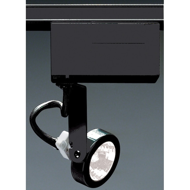 Nuvo Lighting Th239 Single Light Mr16 12v Gimbal Ring Track Head Black Overstock 13010173