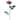 Long Stem Artificial Blooming Rose Spray - 23" - Purple