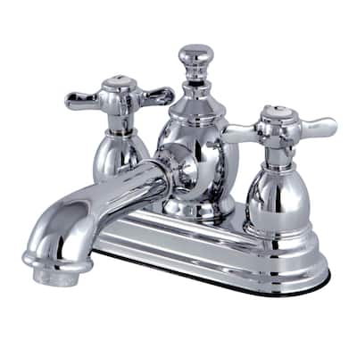 Kingston Brass Essex Centerset Bathroom Faucet - Includes Metal Pop-Up