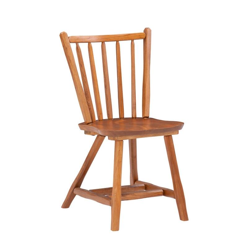 Linon Betsy Natural Solid Wood Side Dining Chair (Set of 2)