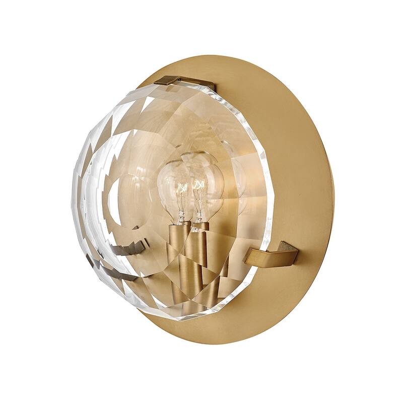 Fredrick Ramond FR31260 Nala 9" Tall Wall Sconce - Heritage Brass