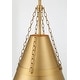 preview thumbnail 7 of 6, Minka Lavery 3933 Springfield 12" Wide Pendant with Steel Shade