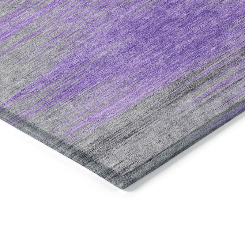 Machine Washable Indoor/ Outdoor Chantille Modern Ombre Rug