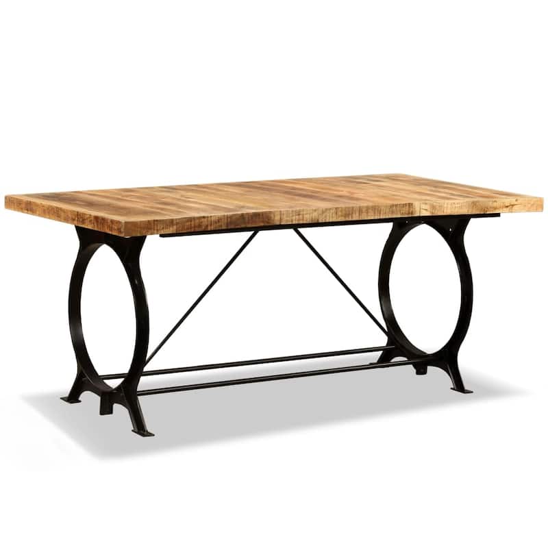vidaXL Dining Table Kitchen Table Home Dining Room Table Solid Reclaimed Wood