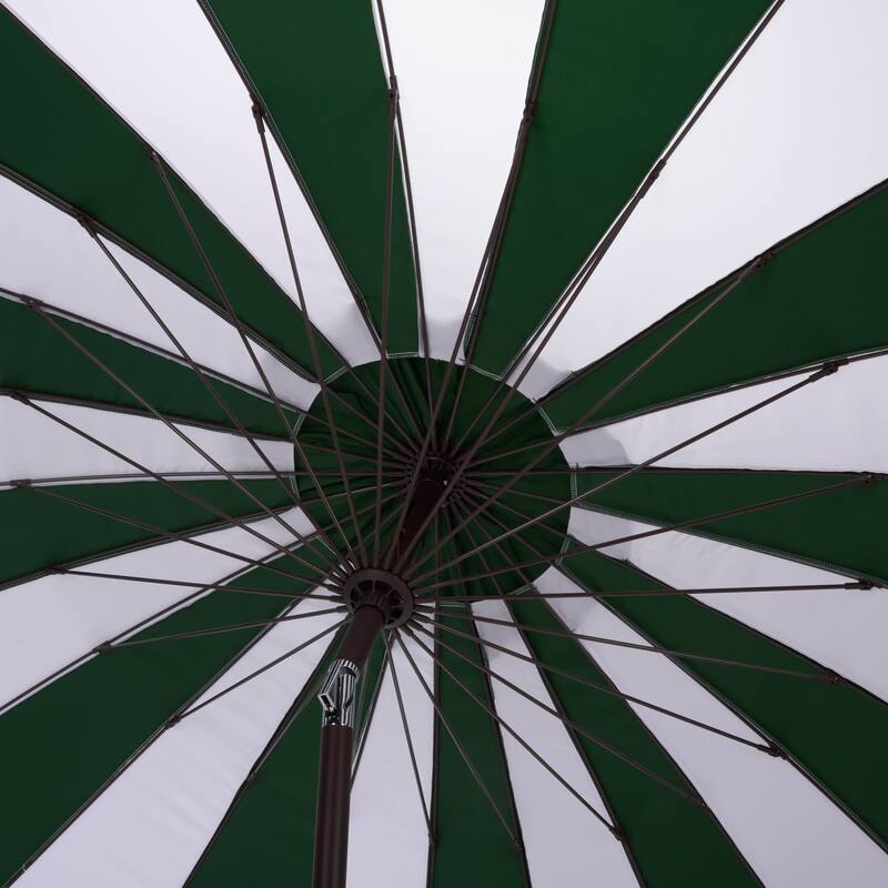 SAFAVIEH Outdoor Living Buti 9ft Crank Umbrella