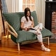 preview thumbnail 7 of 58, Pillow Saxx Dream Lounger with Wood Frame - 3-in-1 Bean Bag