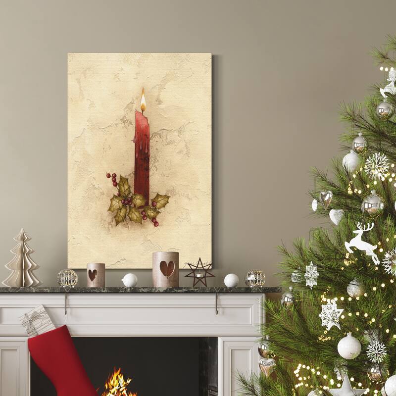 Candle-Premium Gallery Wrapped Canvas - Ready to Hang