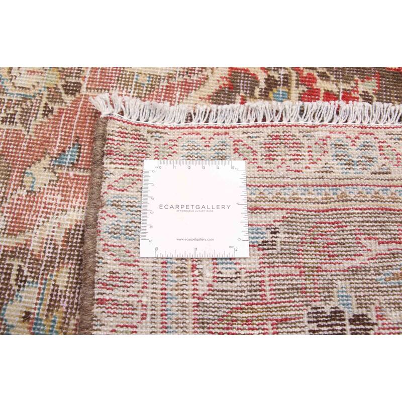 ECARPETGALLERY Hand-knotted Antalya Vintage Red Wool Rug - 7'6 x 11'3