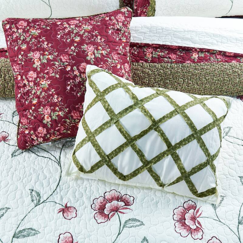 Serenta Oversized Saigon 7 Piece Bedspread Set, Queen and King