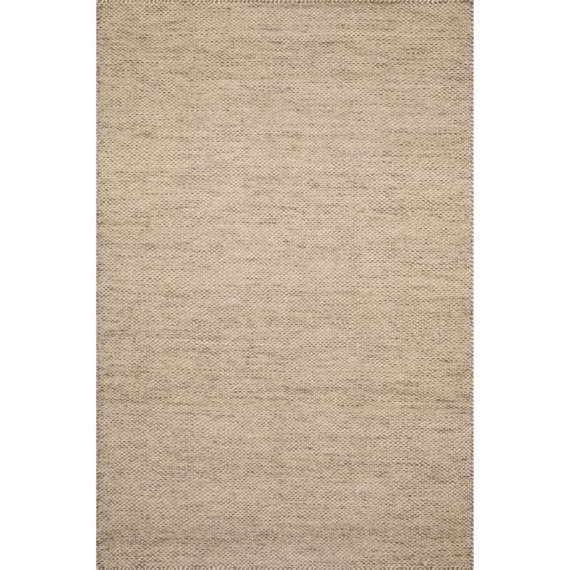 Alexander Home Hand-woven Cape Cod Wool/ Cotton Rug - 5' x 7' 6" - Wheat - Rectangle
