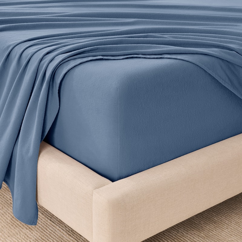 Bare Home Organic Cotton Flannel Sheet Set